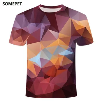 2020 новая футболка с 3D vortex, мужской летний топ с 3D принтом, повседневная 3D футболка с коротким рукавом, XXS-6XL