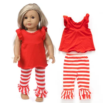 2023 Новая летняя одежда 4, подходящая для кукольной одежды American Girl, 18-дюймовая кукла, рождественский подарок для девочки (продается только одежда)