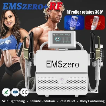 2024 Модернизированный роликовый массаж EMSZERO 2 в 1, терапия для похудения, 40K Компрессионный микровибрационный вакуумный 5D аппарат для похудения тела