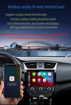 2Din Автомагнитола для Hyundai Santa Fe 2 2006 2007-2012 Стерео Мультимедийный Видеоплеер Навигация GPS Carplay 4G Android 11 1