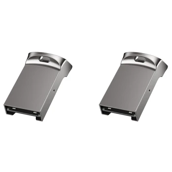 2x мини-кард-ридер TF, USB-компьютерный кард-ридер, адаптер для чтения памяти TF-карт со светодиодным индикатором для компьютерной автомобильной аудиосистемы