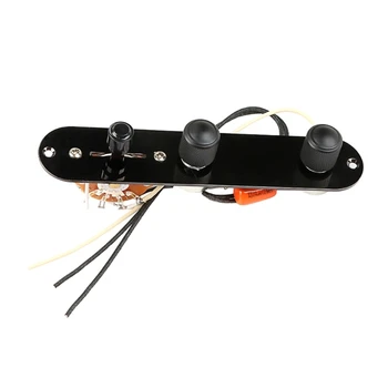 3-ходовая панель управления гитарой Монтажная пластина с винтами для замены стандартных деталей электрогитары