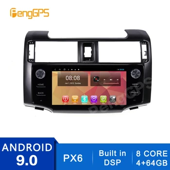 4G + 64G 2 Din стерео Android 9.0 для Toyota 4 Runner 2009 + GPS Навигация Автомобильный CD DVD-плеер Радио Мультимедиа 4K 1080P головное устройство