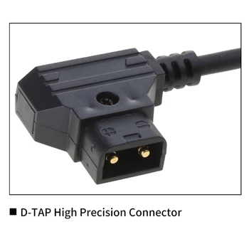 D-Отвод для подключения кабеля DC2.1/DC2.5 С Блокировкой кабеля питания D-Отвод для Atomos 40JB 2