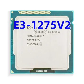 E3-1275V2 E3 1275 V2 Xeon CPU Процессор 3,5 ГГц 77 Вт Четырехъядерный поцарапанный LGA1155