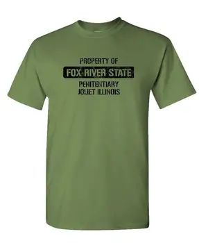 FOX RIVER STATE - Мужская Хлопчатобумажная футболка Tee Shirt 0