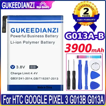 GUKEEDIANZI Сменный Аккумулятор G013A-B G013B G013A Batteria Для Google Pixel 3 Pixel3 Аккумулятор емкостью 3900 мАч Batterij + Инструменты