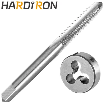 Hardiron M1.7 X 0,35 Метчик и матрица Правая, M1.7 x 0,35 метчик с машинной резьбой и круглая матрица