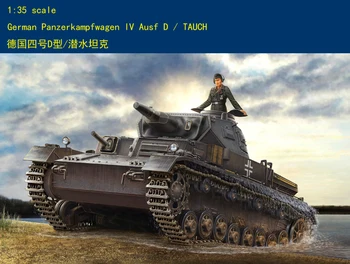 Hobby Boss 80132 1/35 Немецкий Panzerkampfwagen IV Ausf D /TAUCH Модель танка Armoured TH05839
