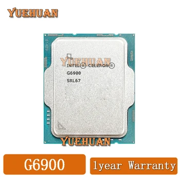 Intel Celeron G6900 3,4 ГГц Двухъядерный 4-потоковый процессор Используется процессор Intel 7 10NM L3 = 4M 46W LGA 1700