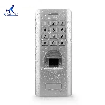 IP66 Водонепроницаемый наружный считыватель отпечатков пальцев, контроль доступа к двери, считыватель смарт-карт, защита от атмосферных воздействий, Биометрический выход Wiegand 26