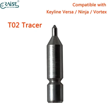 T01 Tracer T02 Tracer Совместим со Слесарным инструментом Keyline Versa/Ninja / Vortex Для Копирования ключей 3