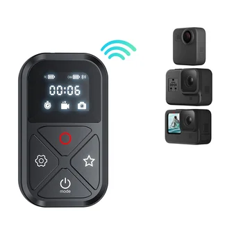 TELESIN T10 80M Bluetooth пульт дистанционного управления для GoPro Hero 11 10 9 8 Max для экшн-камеры смартфона Беспроводные аксессуары для дистанционного управления