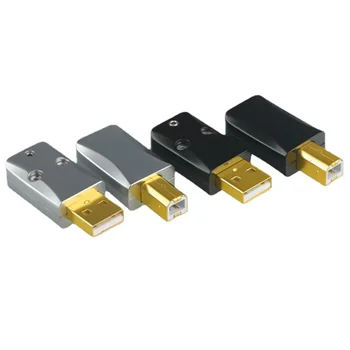 USB 2.0 A - B Сварной Металлический Корпус Штекер DIY Декодер Кабель Для Передачи Данных Аксессуары