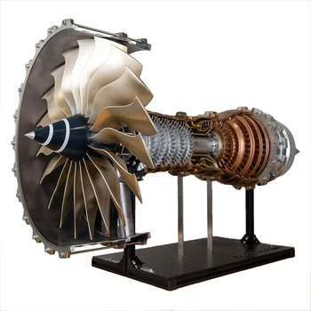 Авиационный турбовентиляторный двигатель нестандартного размера, модель большого истребителя, модель из ограниченной коллекции 60 см / 80 см / 100 см