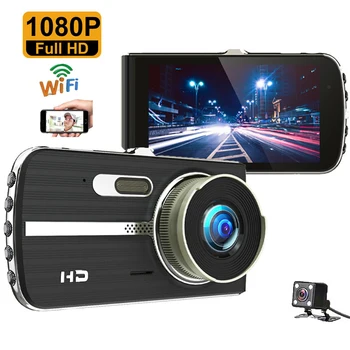 Автомобильный Видеорегистратор WiFi Full HD 1080P Dash Cam Автомобильная Камера Видеомагнитофон Ночного Видения Auto Dashcam GPS Logger Автомобильные Аксессуары Regstrar 0