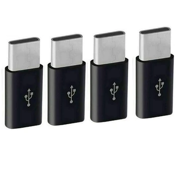 Адаптер Micro-USB к Usb C, адаптер для зарядки Mini к Typec, Разъем для преобразования адаптера Usb Type C с резистором