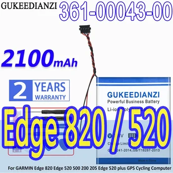 Аккумулятор GUKEEDIANZI 361-00043-00 2100 мАч Для GARMIN Edge 820 500 200 205 520 plus GPS