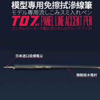 Аксессуары для сборки ручки Galaxy Tools Line Accent Pen в сборе Holland wood T07A1 0