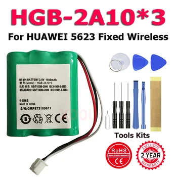 Батарея HGB-15AAx3 Батареи HGB-2A10x3 Для Стационарного Беспроводного Телефона HUAWEI 5623 ETS3125i E5172 ETS5623 2222 + 515H E5172s-515 + Инструмент