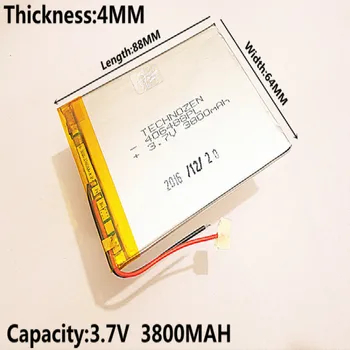 Безопасная упаковка Антистатическая Защитная Сумка 3000mAh 406488 Li-ion Tablet pc battery Для 7,8,9-дюймового Литий-полимерного ПК ICOO 3,7 V