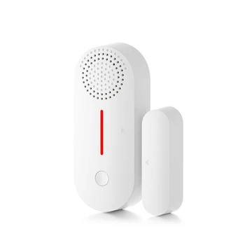 Беспроводной детектор сигнализации Tuya Wifi Безопасная Охранная сигнализация с дистанционным управлением для домашней двери Окна