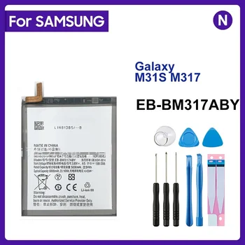 Для SAMSUNG EB-BM317ABY 6000 мАч Сменный Аккумулятор Для SAMSUNG Galaxy M31S M317 Аккумуляторы Для мобильных Телефонов + Инструменты
