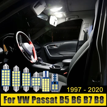Для Volkswagen VW Passat B5 B6 B7 B8 1997-2016 2017 2018 2019 2020 Автомобильные лампы для чтения, лампы для туалетного столика, лампы для бардачка, лампы для багажника