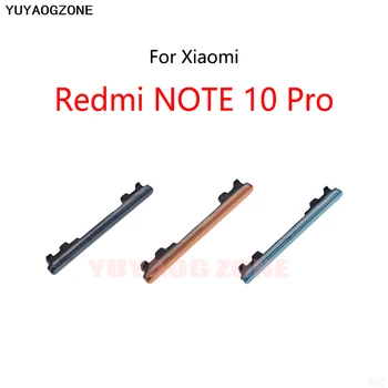 Для Xiaomi Redmi NOTE 10 Pro Кнопка отключения звука Боковая клавиша регулировки громкости Внешняя кнопка включения /выключения 0