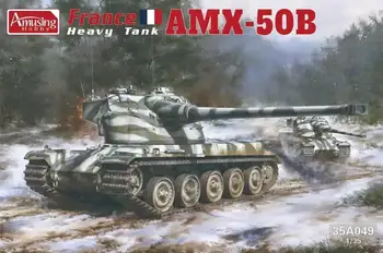 Забавное Хобби 35A049 в масштабе 1/35 Франция Комплект Моделей Тяжелого Танка AMX-50B