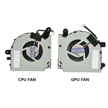 Запасные Аксессуары Для Вентилятора Охлаждения Процессора + GPU Для MSI GF75 Thin 8RC 8RD 9SC 9SD PAAD06015SL N415 N416 5