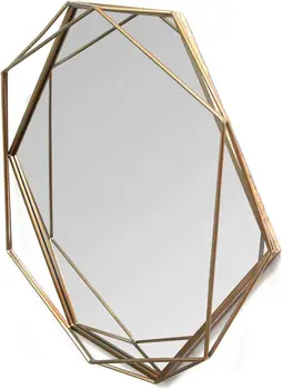 Зеркало для домашнего декора S11541, 31,50 Ш X 3,15 Г X 29,53 В, золотое 1