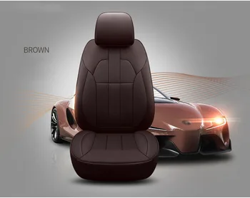 изготовленный на заказ чехол для автокресла переднего сиденья из 2 предметов для Honda Accord FIT CITY CR-V XR-V Odyssey Element Pilot 2016 ~ 2011 автомобильные аксессуары stylin 5