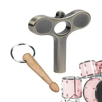 Инструмент для настройки барабана Универсальный Винтовой замок для настройки барабана Аксессуары для музыкальных инструментов с твердой текстурой Для начинающих ремонтников барабанщиков И 0