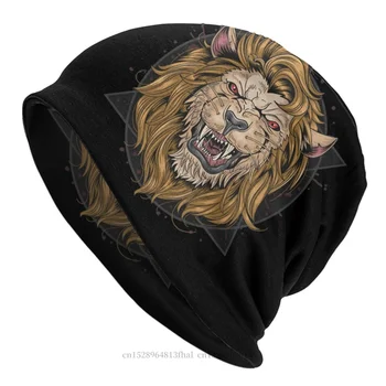 Капот Lion Leo Homme Модные Тюбетейки Шапочки Кепки Креативные Хлопчатобумажные Шляпы
