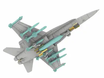 Комплект модели SNOWMAN SG-7050 1/700 F/A-18C Hornet Strike Fighter ll (Воздух-корабль) 4