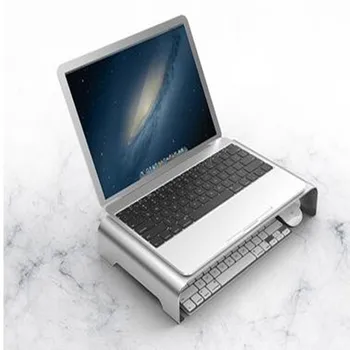 Компьютерный монитор из алюминиевого сплава, увеличенный кронштейн для хранения на рабочем столе, кронштейн для ноутбука