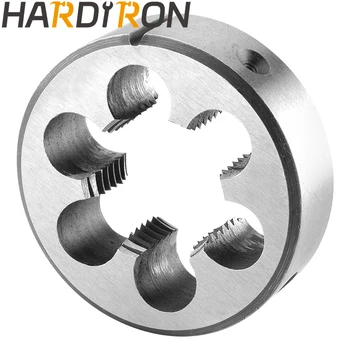 Круглая резьбонарезная матрица Hardiron Metric M24X1,5, машинная резьбонарезная матрица M24 x 1.5 Правая