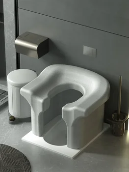 Маленький Переносной стул для ванной комнаты, Туалетный столик для пожилых людей, Медицинский Табурет, туристическая Дизайнерская мебель для дома на открытом воздухе 1