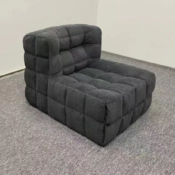 Минималистичный современный минималистичный онлайн дизайнер знаменитостей мебель для балкона гостиной из вельветовой ткани диван-кресло