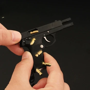 Модель пистолета Empire Glock G34 из сплава 1:3, мини Игрушечный пистолет, брелок для ключей, оружие в свободной сборке, металлический поддельный пистолет для мальчиков в подарок 2