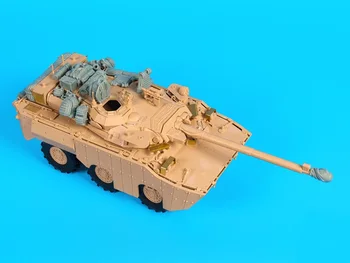 Модификация деталей танковой колесницы AMX-10 RCR из литой под давлением бронированной машины AMX-10 RCR в масштабе 1:35 Не включает неокрашенную модель танка. 2