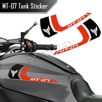Наклейка на топливный бак мотоцикла с логотипом в полоску длиной 3 м, водонепроницаемые аксессуары для YAMAHA MT-07 MT07 mt 07