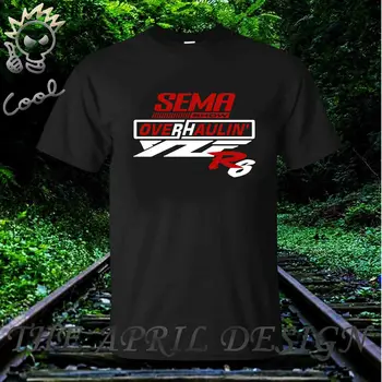 Новая лимитированная футболка!! Капитальный ремонт футболки с логотипом Sema Show YZF R6