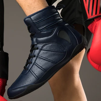Новая обувь для борьбы, мужские Роскошные Боксерские кроссовки для мужчин, обувь для борьбы, легкие кроссовки для борьбы