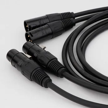 Новые соединительные кабели X4015N OCC с медным балансным аудиоразъемом XLR с разъемом NEUTRIK XLR 4