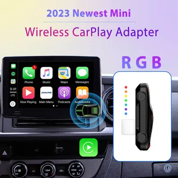 Новый Мини-Беспроводной Carplay AI Box для Apple Carplay Wireless Adapter Автомобильный OEM Проводной CarPlay К Беспроводному USB-ключу Подключи и Играй