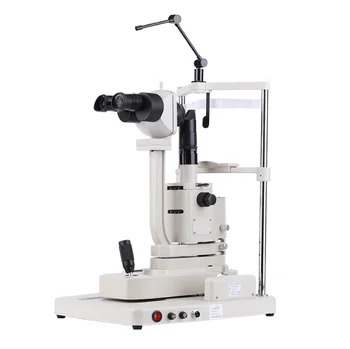 Оптический офтальмологический микроскоп с щелевой лампой, офтальмологический для обследования глаз.