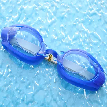 Плавательные очки, Очки с затычками для ушей, зажим для носа, Водонепроницаемый силикон Унисекс 4