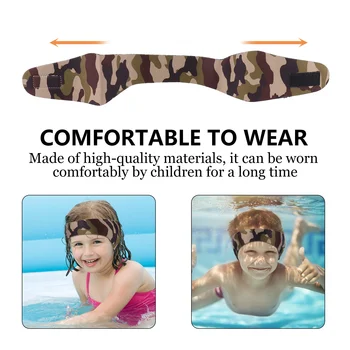 Повязка для плавания для детей, защитная повязка для ушей, повязка для лучших пловцов, защищающая от попадания воды 5
